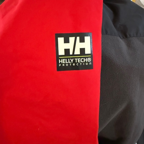 Helly Hensen Red Helly Tech Ski Snow Jacket Petite Small Woman-Preowned - Picture 7 of 16